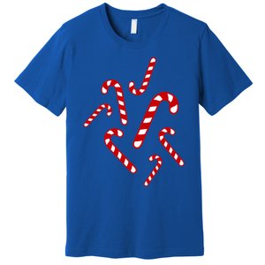 Candy Canes Cool Gift Premium T-Shirt