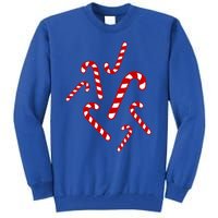 Candy Canes Cool Gift Tall Sweatshirt