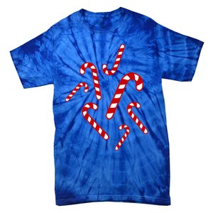 Candy Canes Cool Gift Tie-Dye T-Shirt