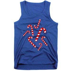 Candy Canes Cool Gift Tank Top