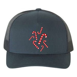 Candy Canes Cool Gift Yupoong Adult 5-Panel Trucker Hat