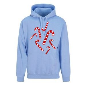 Candy Canes Cool Gift Unisex Surf Hoodie