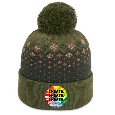 Create Create Create The Baniff Cuffed Pom Beanie