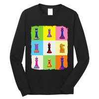 Chess Chess Club Chess Art Long Sleeve Shirt