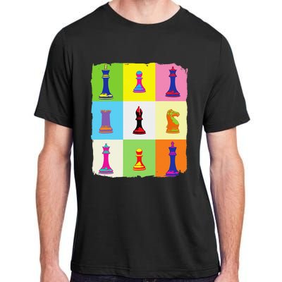 Chess Chess Club Chess Art Adult ChromaSoft Performance T-Shirt