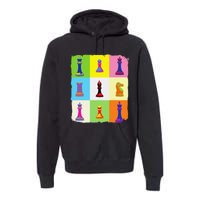 Chess Chess Club Chess Art Premium Hoodie