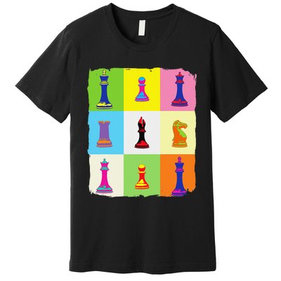 Chess Chess Club Chess Art Premium T-Shirt