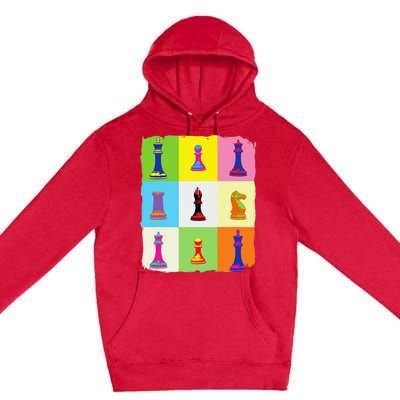 Chess Chess Club Chess Art Premium Pullover Hoodie