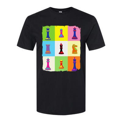 Chess Chess Club Chess Art Softstyle® CVC T-Shirt