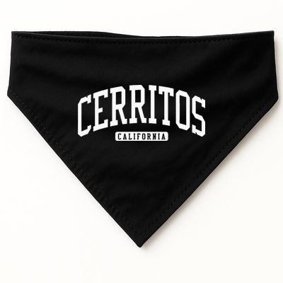 Cerritos California Ca College University Style USA-Made Doggie Bandana