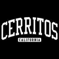 Cerritos California Ca College University Style Cooling Performance Crew T-Shirt