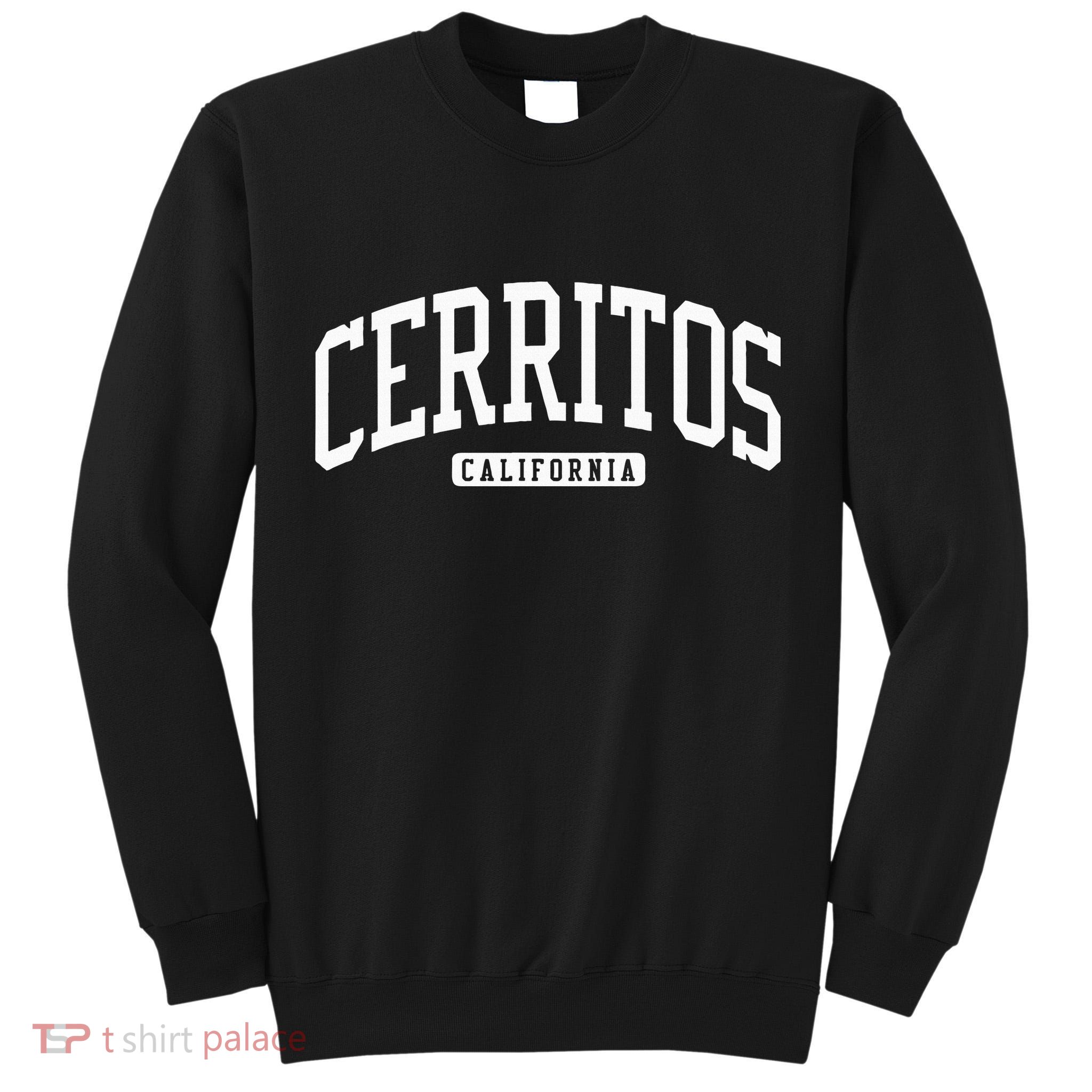 Cerritos California Ca College University Style Tall Sweatshirt
