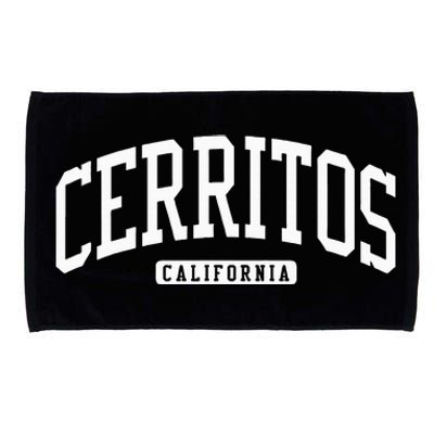 Cerritos California Ca College University Style Microfiber Hand Towel