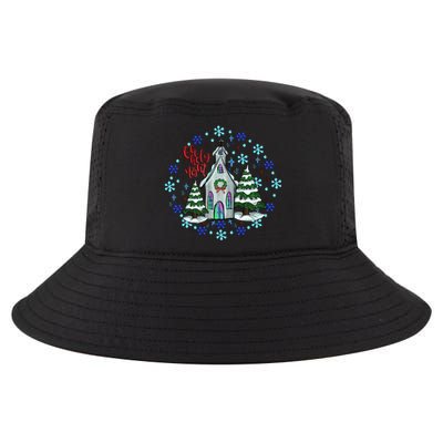 Cute Christmas Christian Mom Graphic Oh Holy Night Gift Cool Comfort Performance Bucket Hat