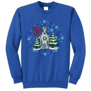 Cute Christmas Christian Mom Graphic Oh Holy Night Gift Sweatshirt