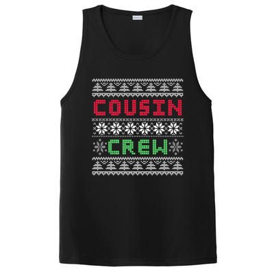 Cousin Crew Christmas Ugly Sweater Pajamas Family Xmas PosiCharge Competitor Tank