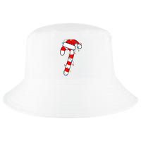 Christmas Candy Cane Santa Xmas Cool Comfort Performance Bucket Hat