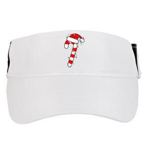 Christmas Candy Cane Santa Xmas Adult Drive Performance Visor