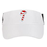 Christmas Candy Cane Santa Xmas Adult Drive Performance Visor