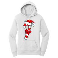 Christmas Candy Cane Santa Xmas Women's Pullover Hoodie