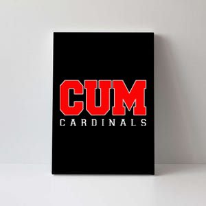 Cum C.A.R.D.I.N.A.L.S Christian University Michigan Canvas