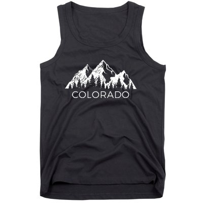 Colorado Cool Colorado Rocky Mountains Tank Top