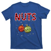 Christmas Couples Chestnuts Chest Nuts Funny Matching Xmas Funny Gift T-Shirt