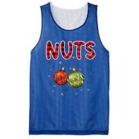 Christmas Couples Chestnuts Chest Nuts Funny Matching Xmas Funny Gift Mesh Reversible Basketball Jersey Tank