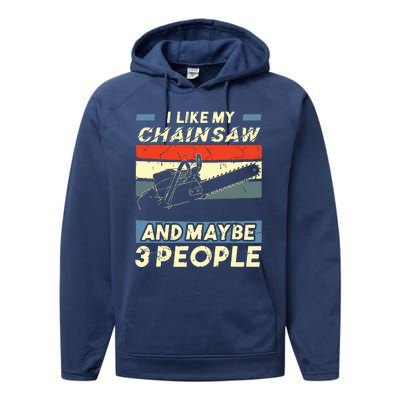 Chainsaw Carving Carpentry Joiner Cabinet Woodworking Performance Fleece Hoodie