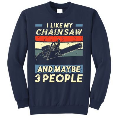 Chainsaw Carving Carpentry Joiner Cabinet Woodworking Sweatshirt