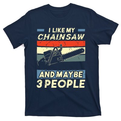 Chainsaw Carving Carpentry Joiner Cabinet Woodworking T-Shirt