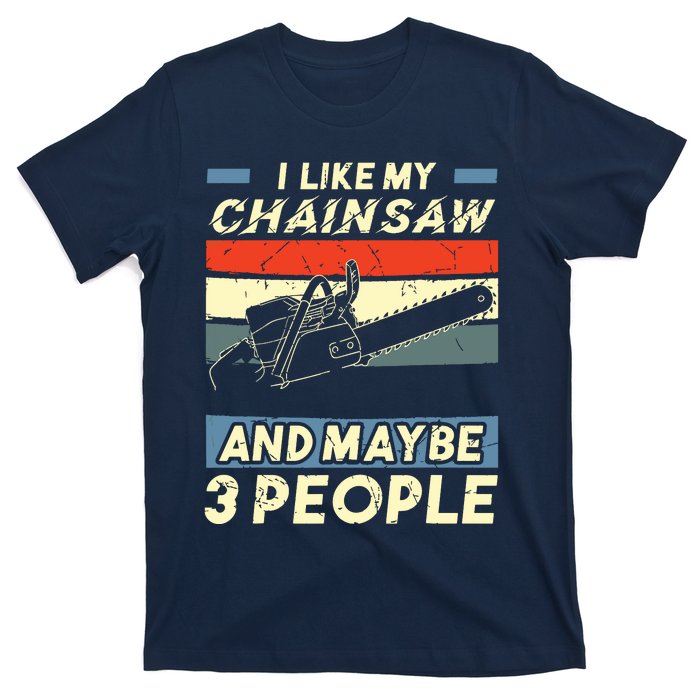 Chainsaw Carving Carpentry Joiner Cabinet Woodworking T-Shirt