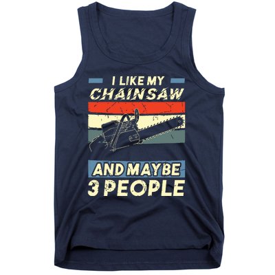 Chainsaw Carving Carpentry Joiner Cabinet Woodworking Tank Top