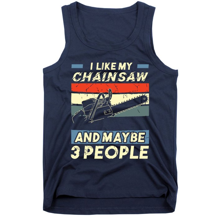 Chainsaw Carving Carpentry Joiner Cabinet Woodworking Tank Top