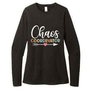 Chaos Coordinator Womens CVC Long Sleeve Shirt