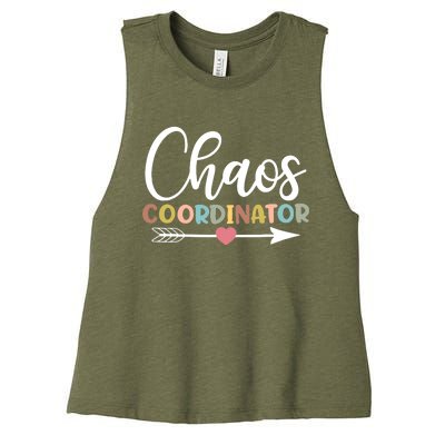 Chaos Coordinator Women's Racerback Cropped Tank