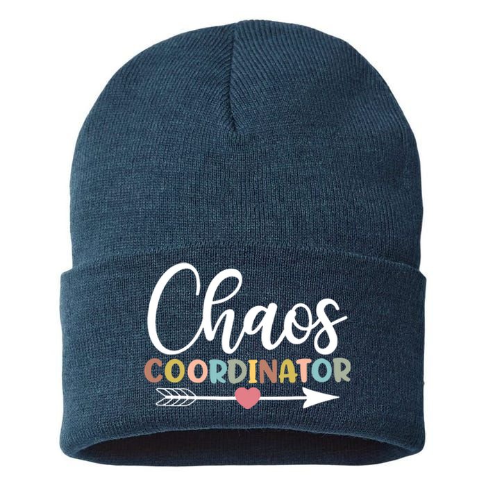 Chaos Coordinator Sustainable Knit Beanie