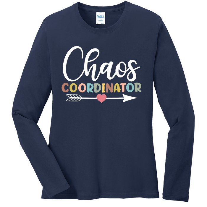 Chaos Coordinator Ladies Long Sleeve Shirt