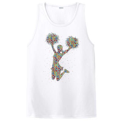 Cheer Cheerleading Cheerleader  Squad Team PosiCharge Competitor Tank