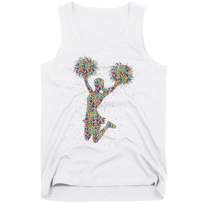 Cheer Cheerleading Cheerleader  Squad Team Tank Top