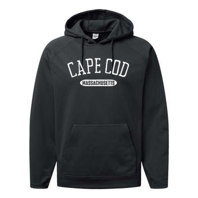 Cape Cod Classic Style Cape Cod Massachusetts MA Performance Fleece Hoodie