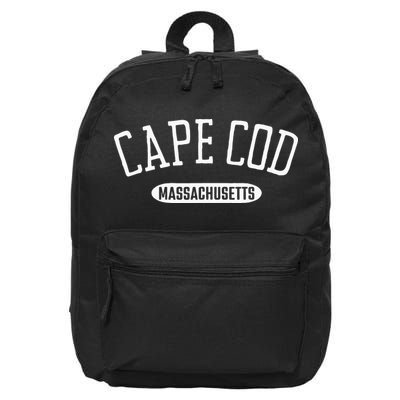 Cape Cod Classic Style Cape Cod Massachusetts MA 16 in Basic Backpack