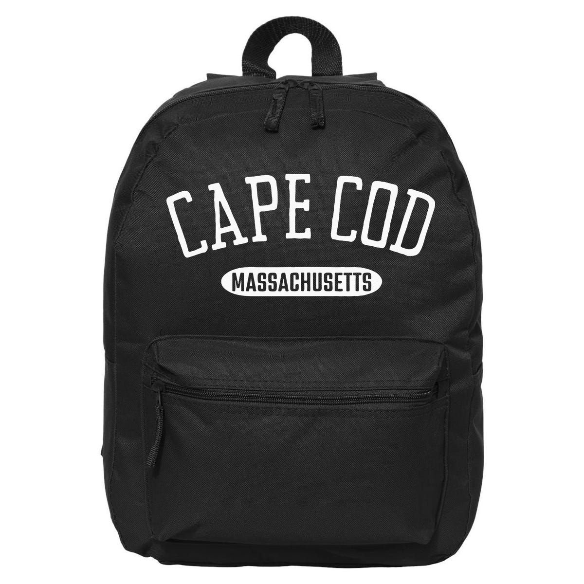 Cape Cod Classic Style Cape Cod Massachusetts MA 16 in Basic Backpack