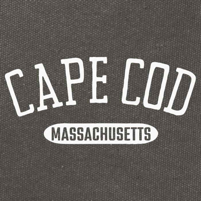 Cape Cod Classic Style Cape Cod Massachusetts MA Cotton Canvas Backpack