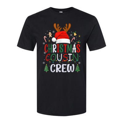 Cousin Crew Christmas Santa Squad Reindeer Party Softstyle CVC T-Shirt