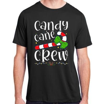 Candy Cane Crew Funny Christmas Candy Lover Xmas Adult ChromaSoft Performance T-Shirt