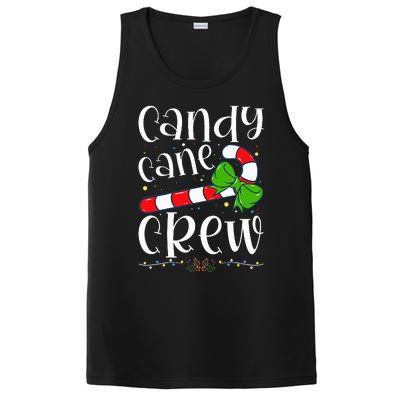 Candy Cane Crew Funny Christmas Candy Lover Xmas PosiCharge Competitor Tank