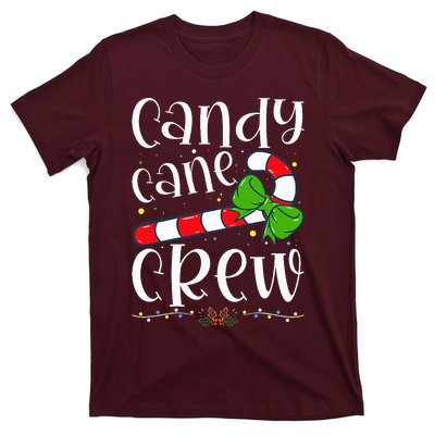 Candy Cane Crew Funny Christmas Candy Lover Xmas T-Shirt