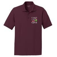 Candy Cane Crew Funny Christmas Candy Lover Xmas PosiCharge RacerMesh Polo