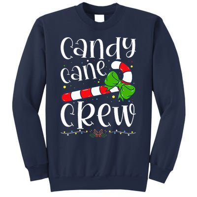 Candy Cane Crew Funny Christmas Candy Lover Xmas Sweatshirt